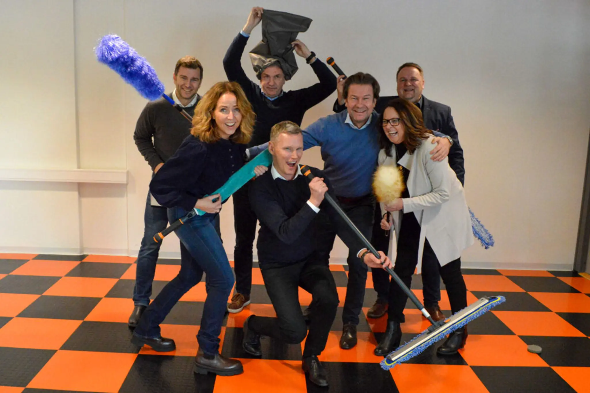 Renholdsteamet til Wittusen & Jensen