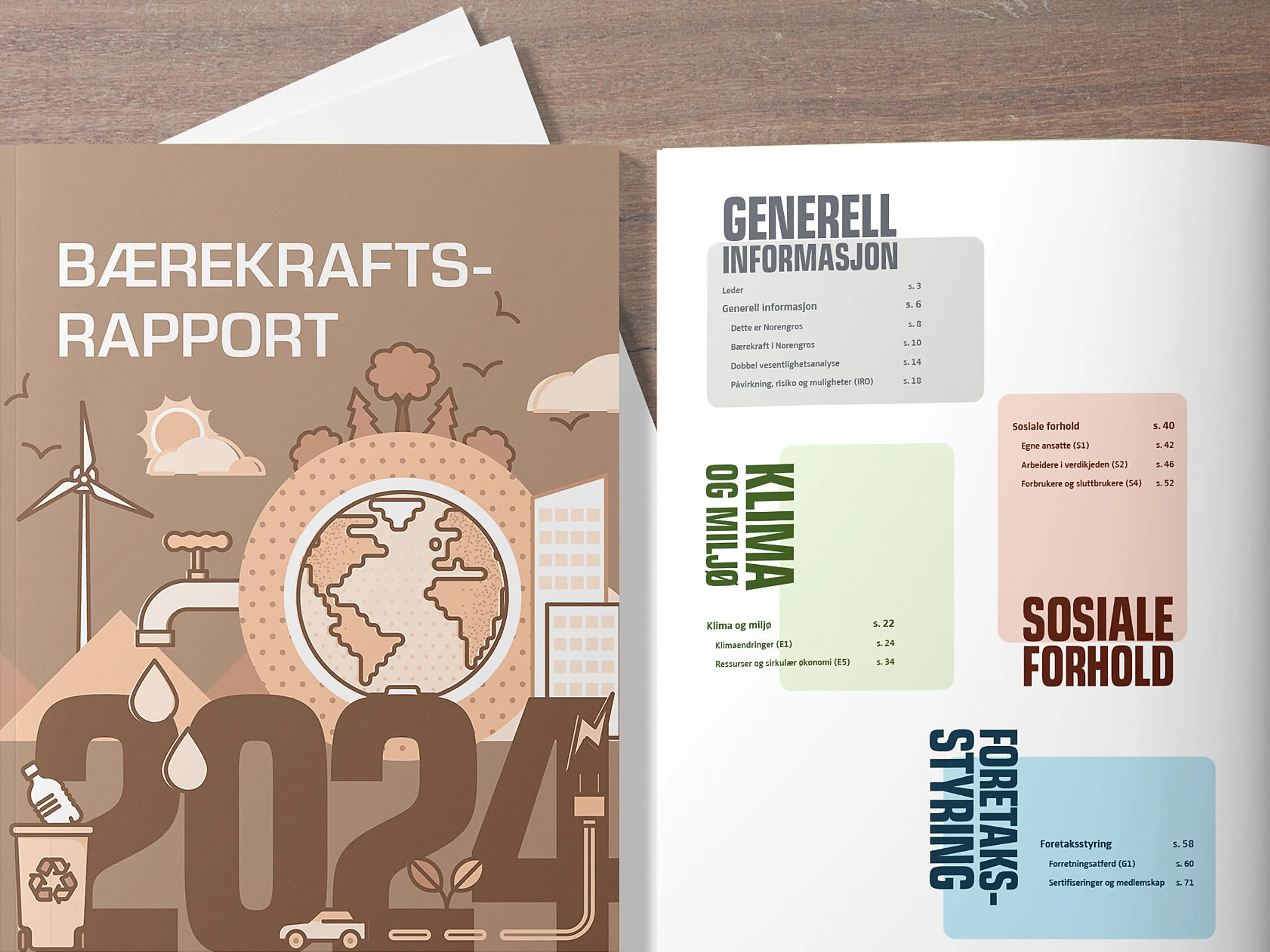 Norengros bærekraftsrapport