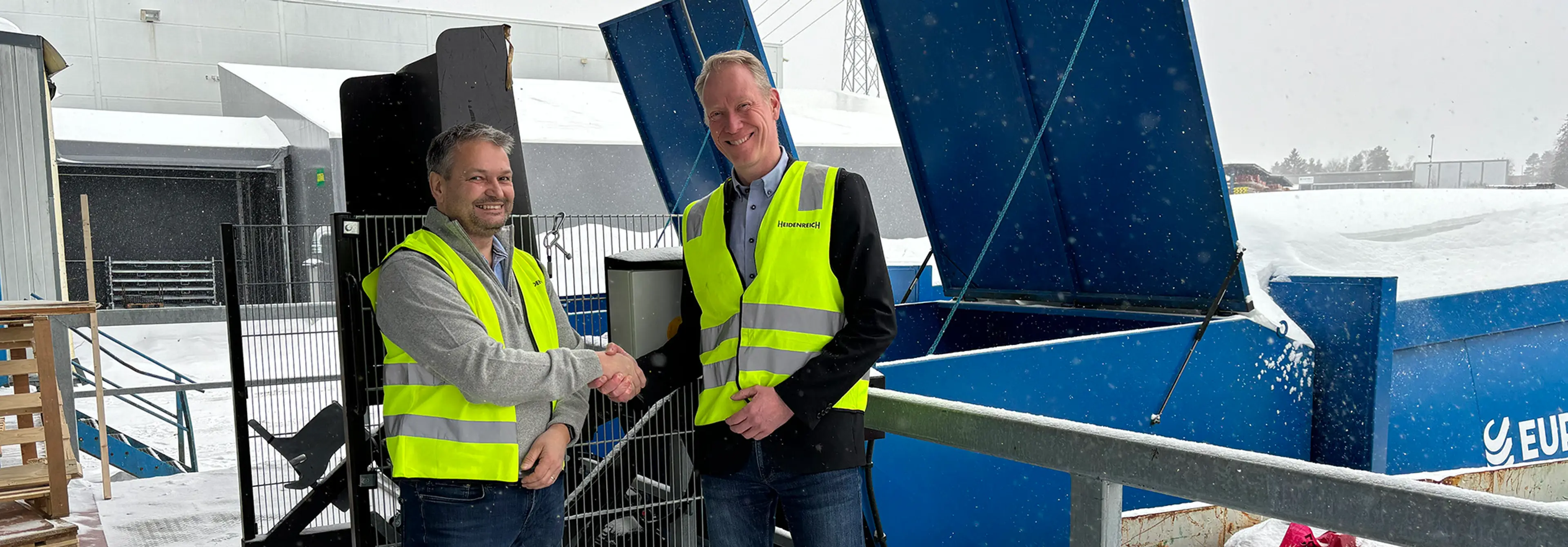 Ny avfallshåndtering hos Heidenreich