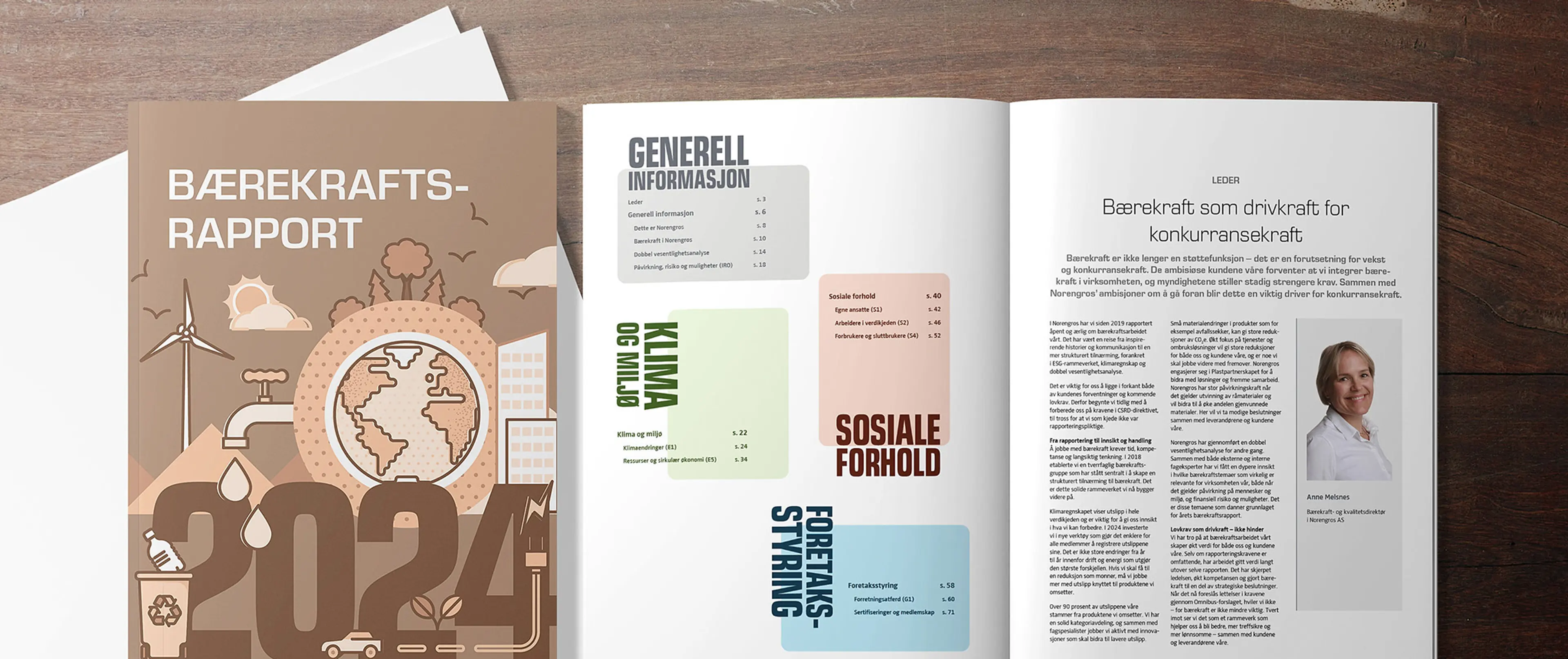 Bærekraftsrapport Norengros