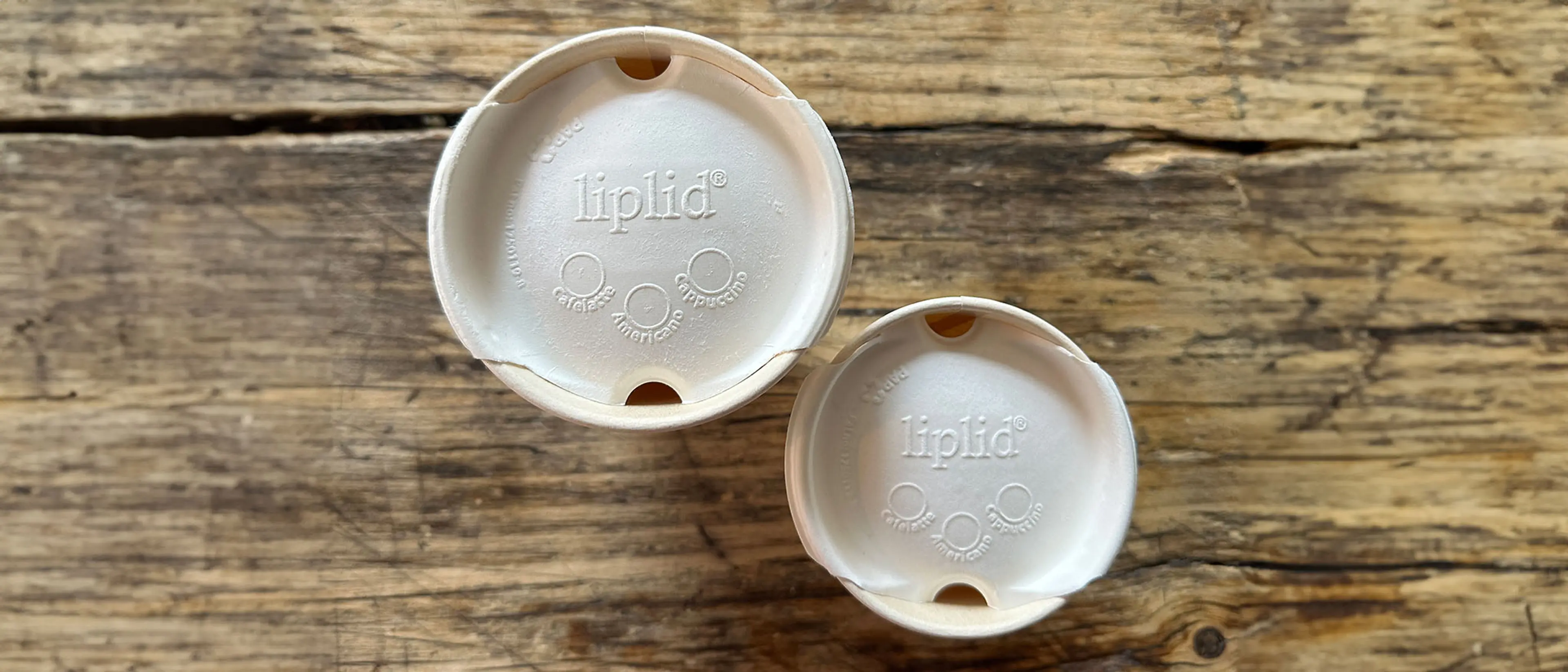 Kopper med Liplid-lokk