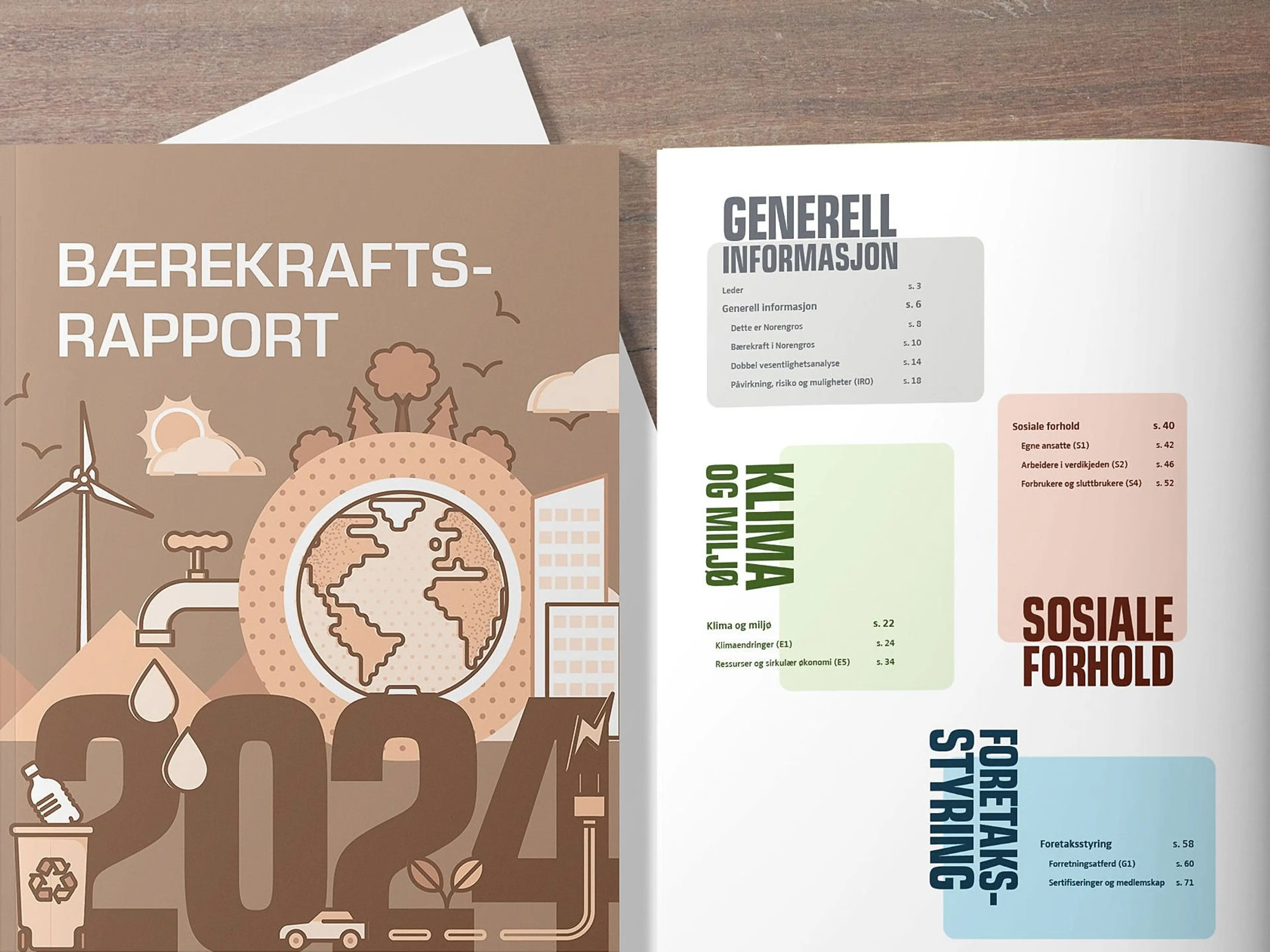 Norengros bærekraftsrapport
