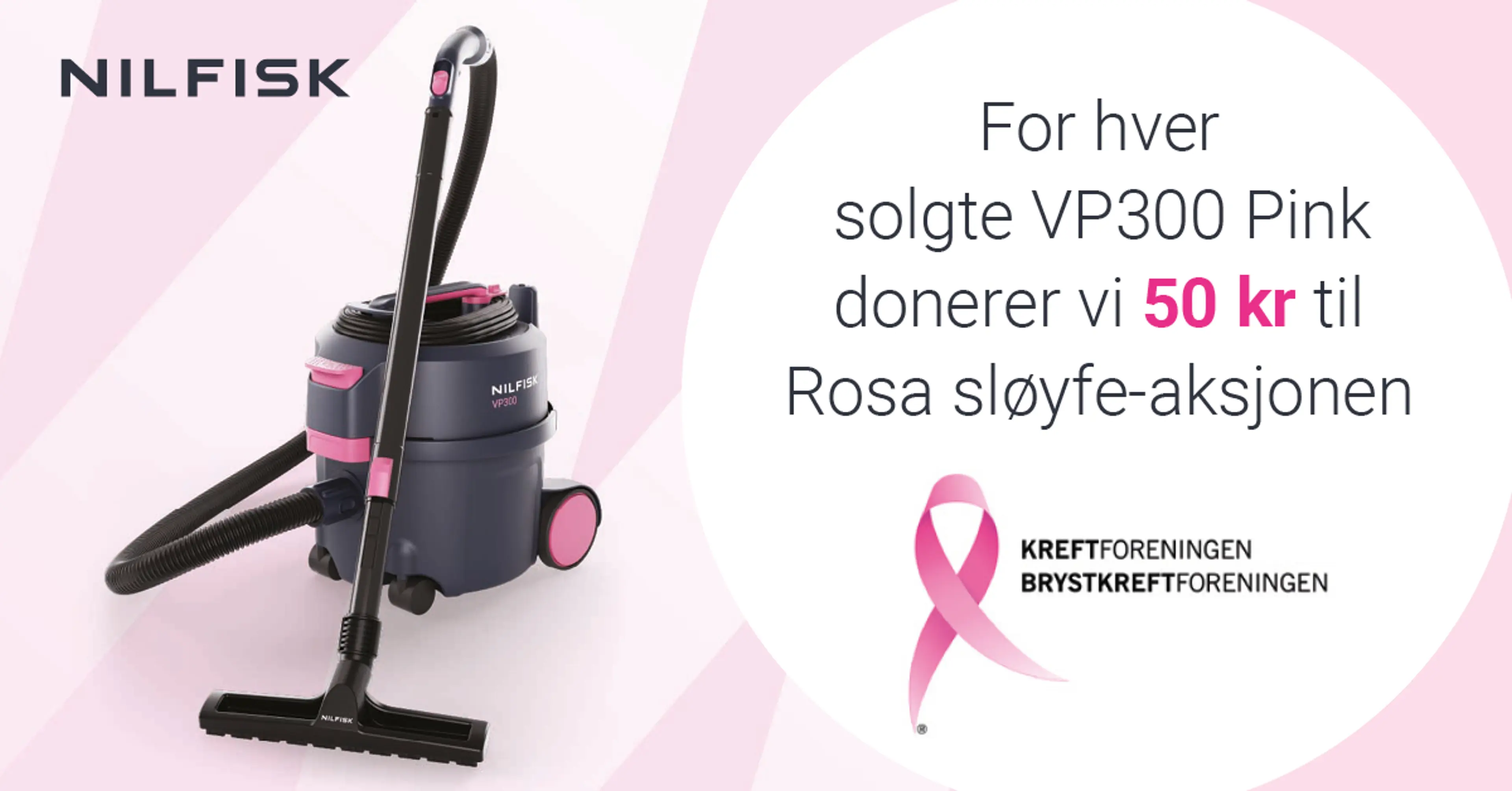 Nilfisk VP300 Pink