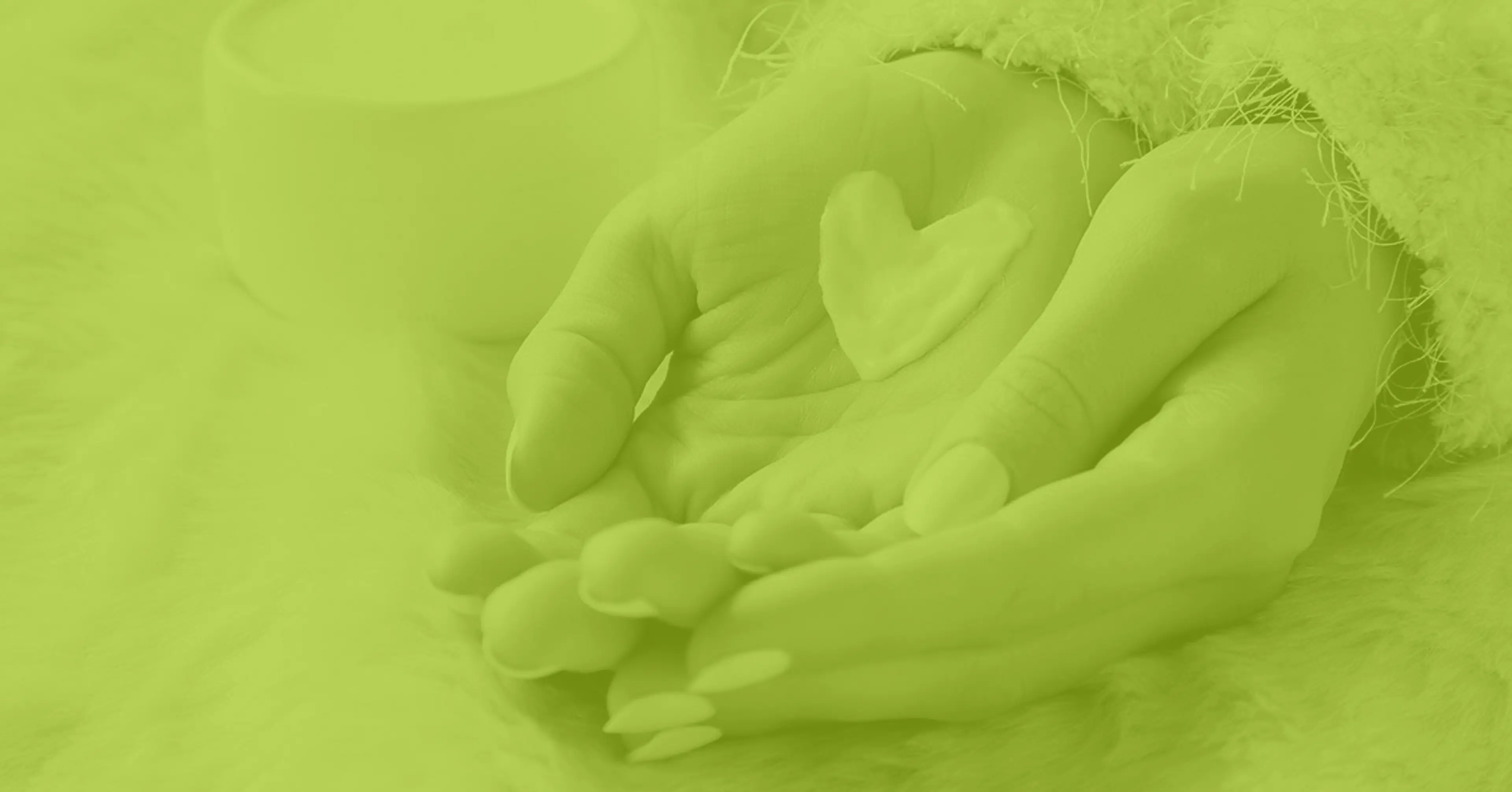 Damehender med håndkrem