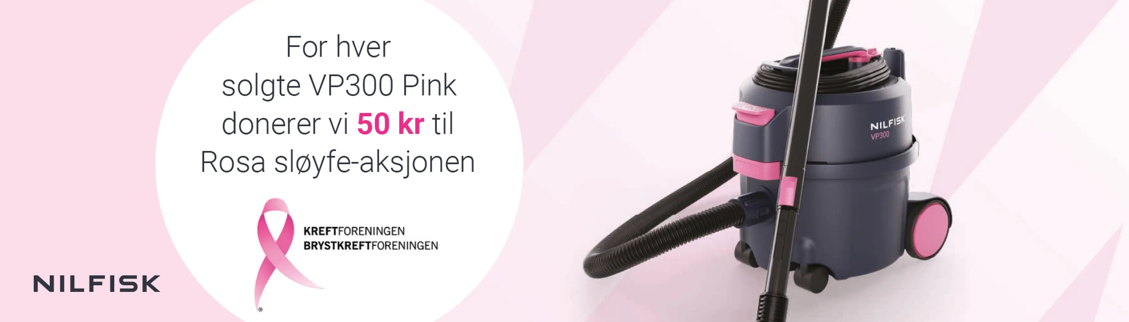 Nilfisk VP300 Pink