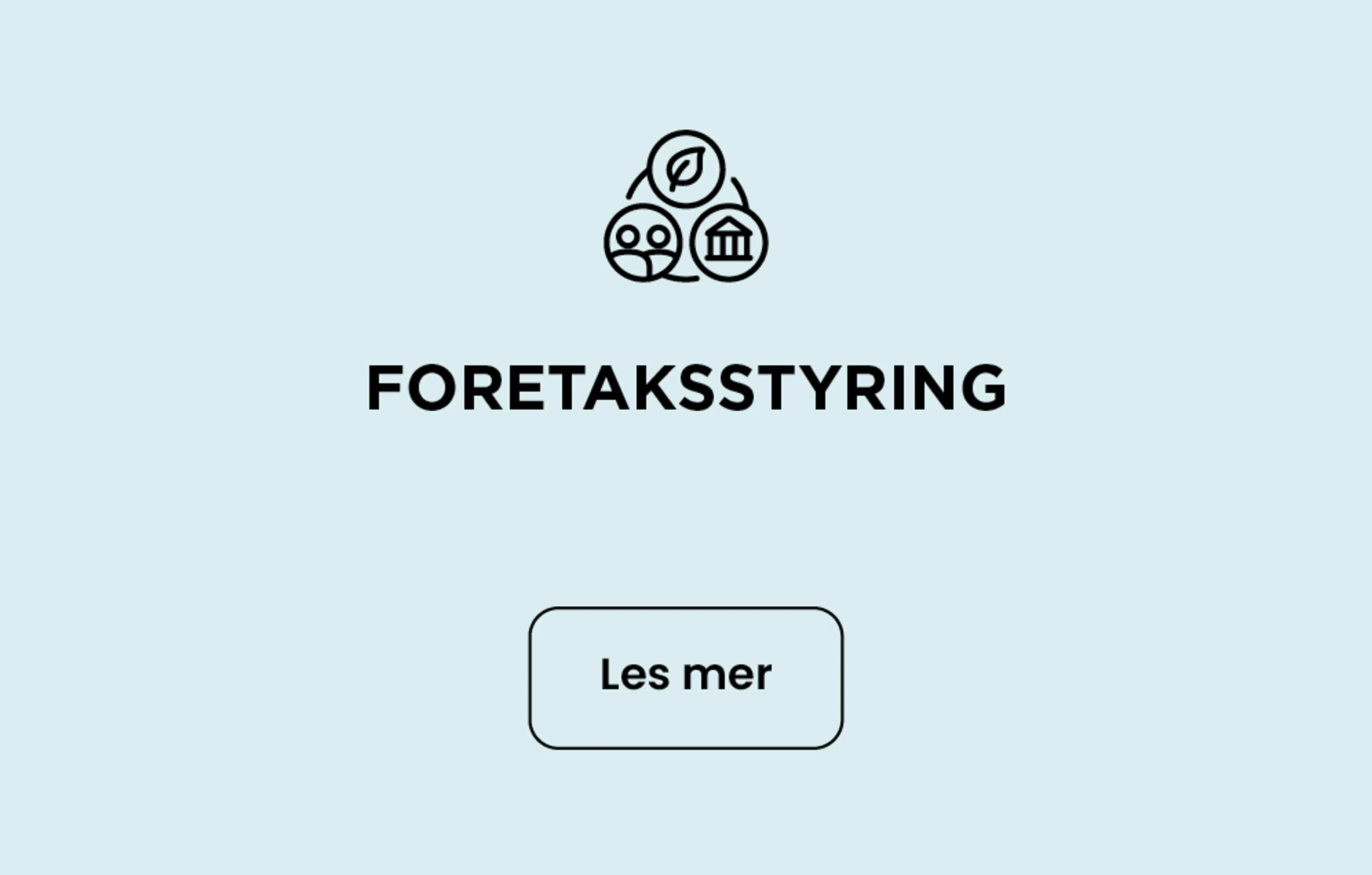 Foretaksstyring