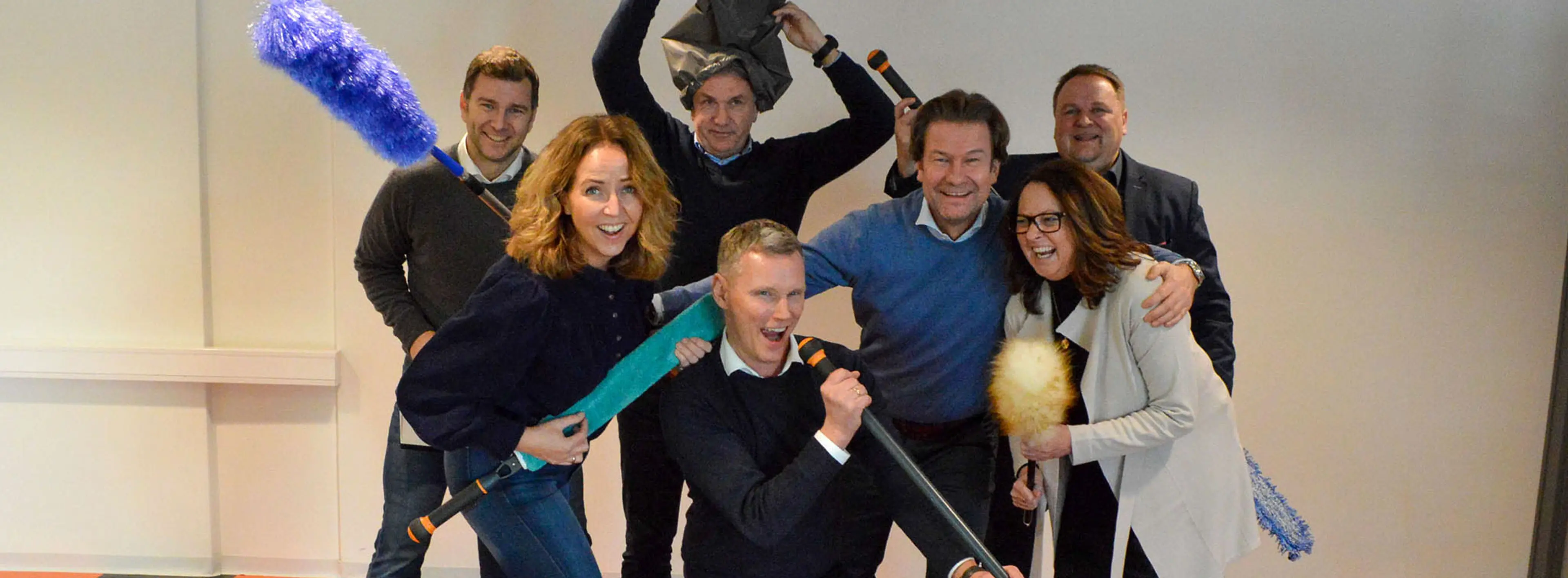 Renholdsteamet til Wittusen & Jensen