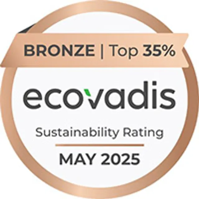 Bronsemedalje fra Ecovadis