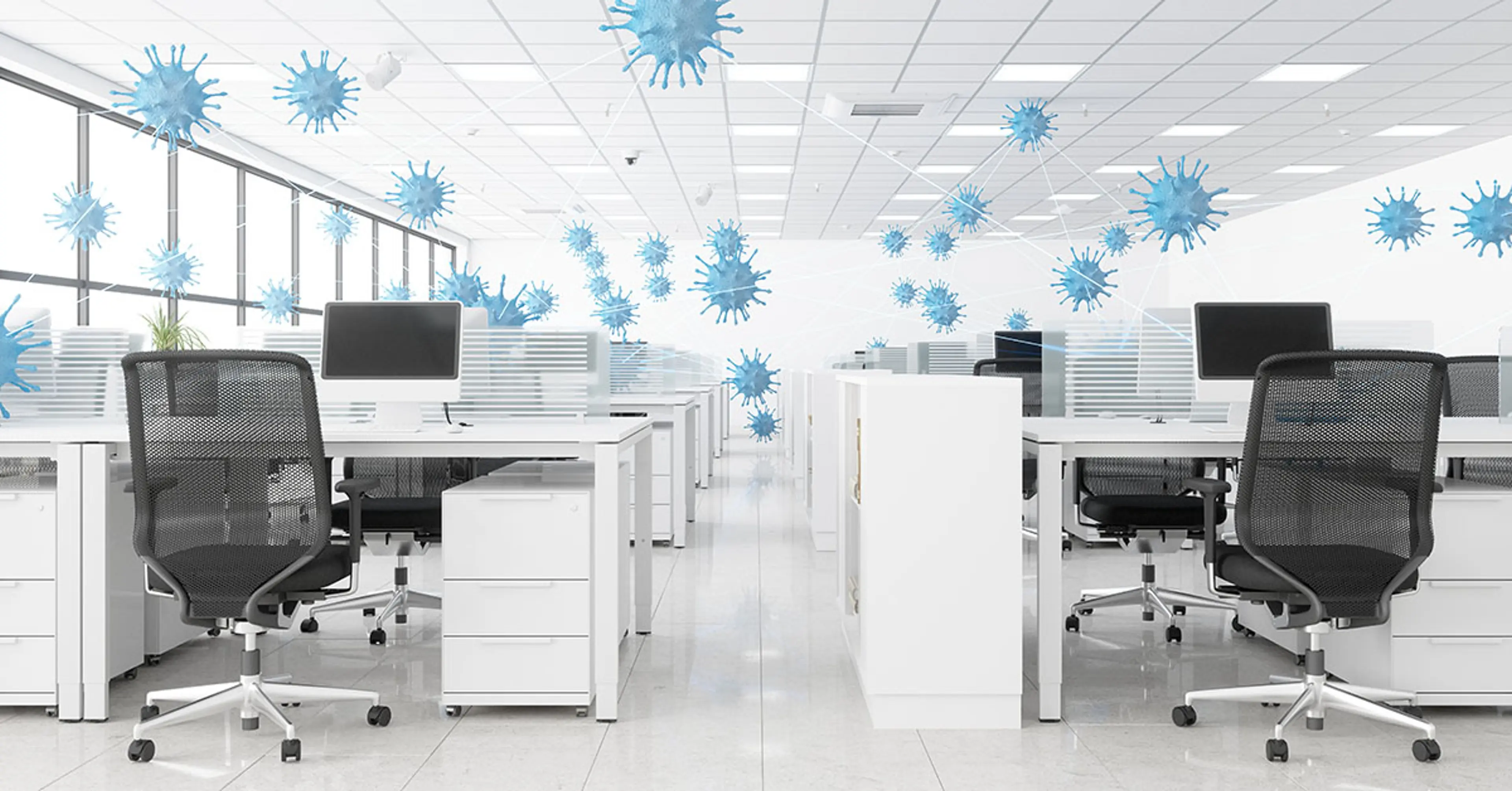 Virus i kontorlandskap