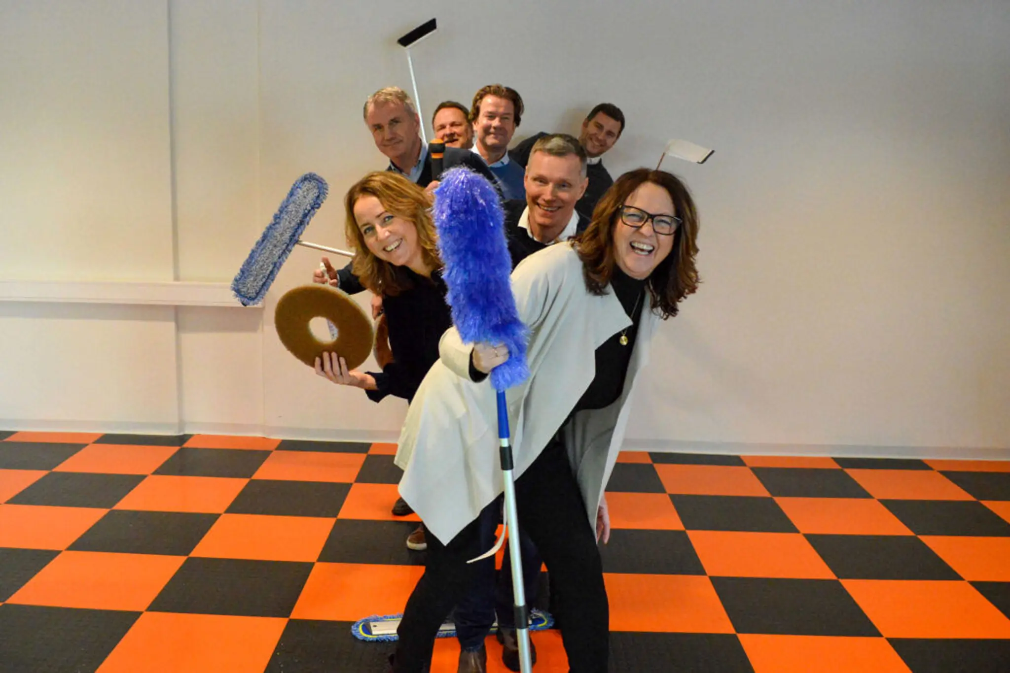 Renholdsteamet til Wittusen & Jensen