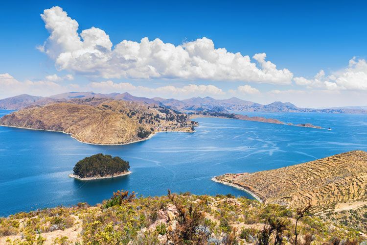 isla del sol lake titicaca bolivia