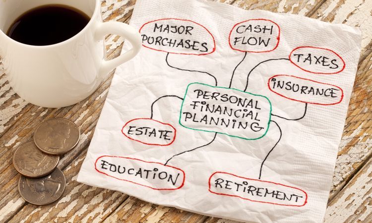 personal financial planning napkin
