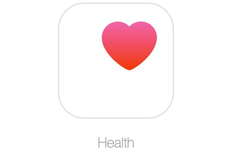 iOS health app icon