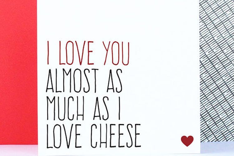love cheese card