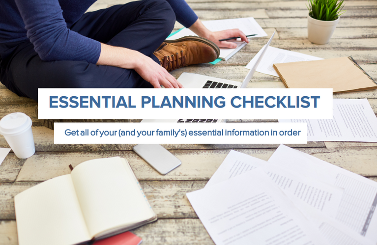 Download the Essential Planning Checklist | Everplans
