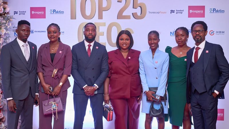 Members of the Prospera Finance team at the BusinessDay Next Bulls Awards 2026.