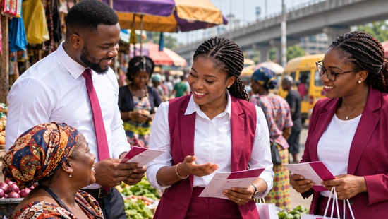 Prospera Finance Takes Market Storm Campaign to Agboju and 23 Road Markets