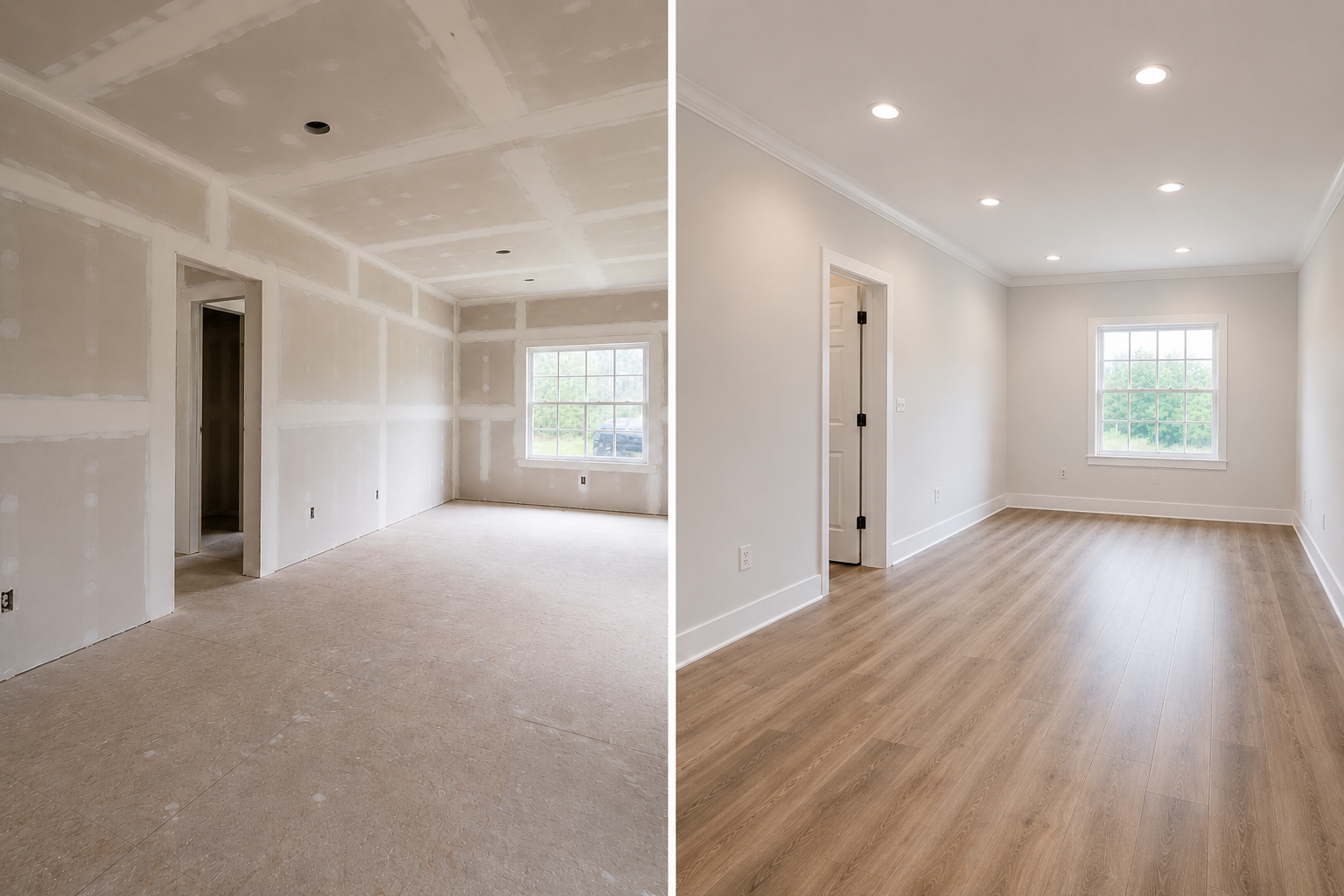 Drywall, Painting & Finishing