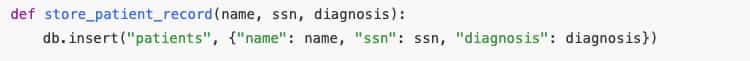 Code That Handles PHI