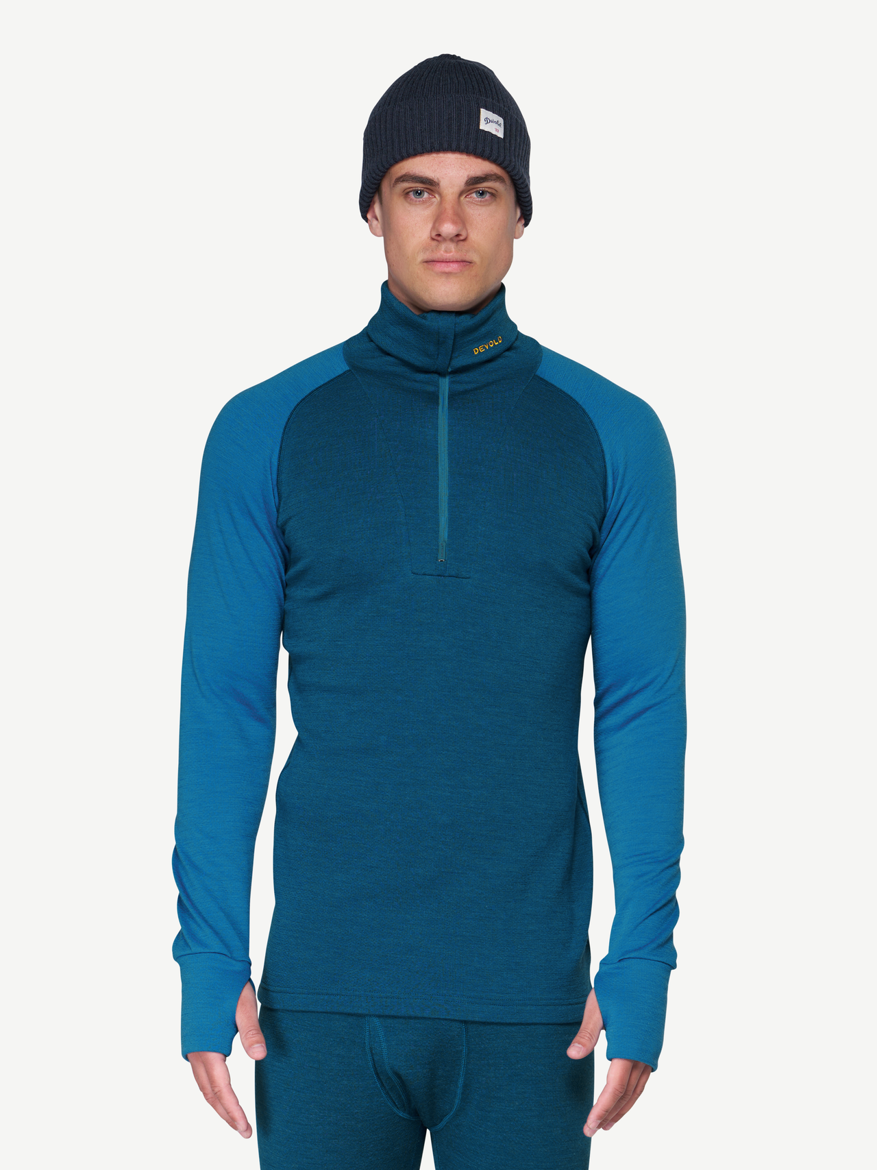 Expedition Merino Silk Zip Man