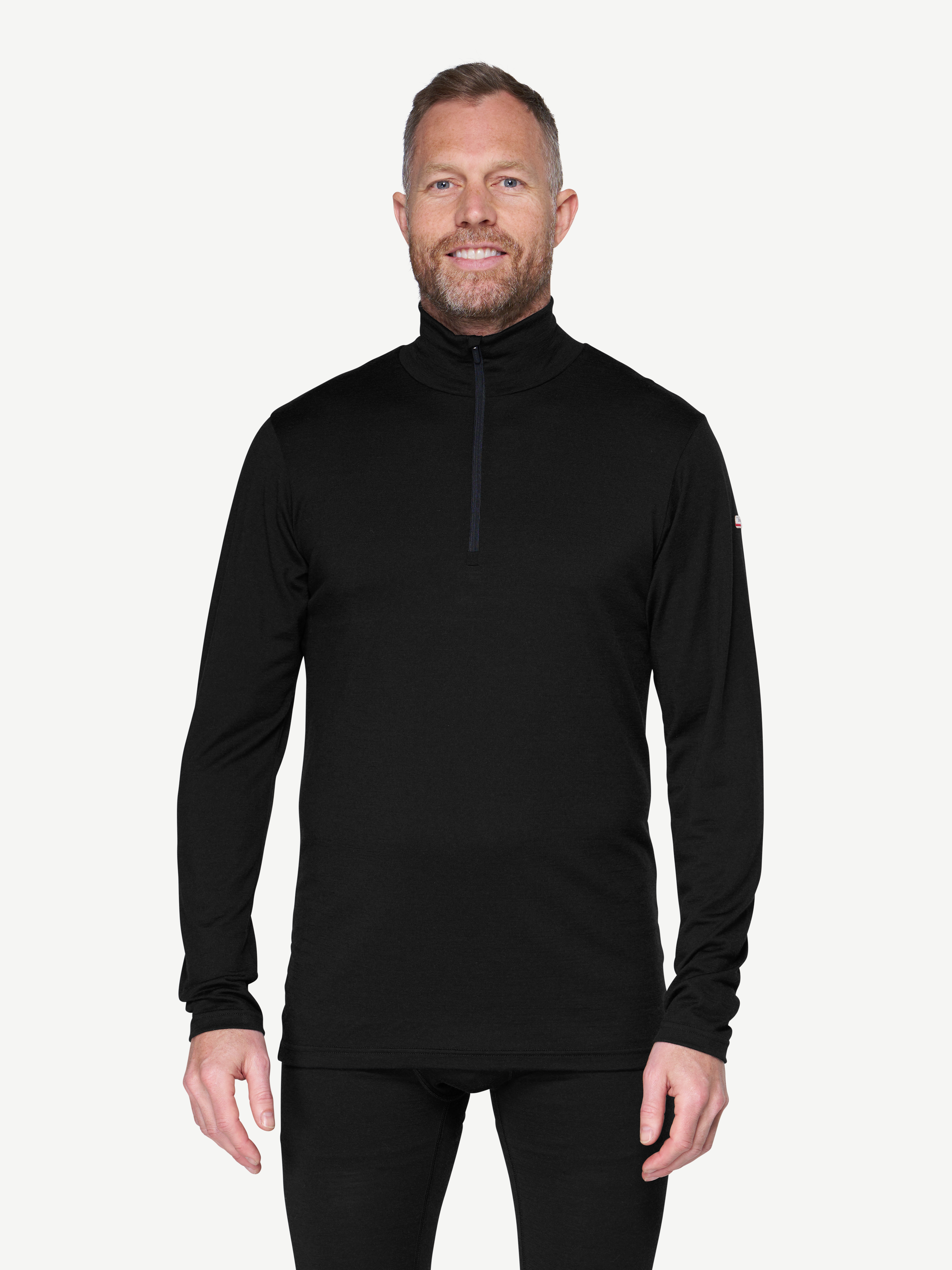 Breeze Plus Merino 200 Zip Neck Man