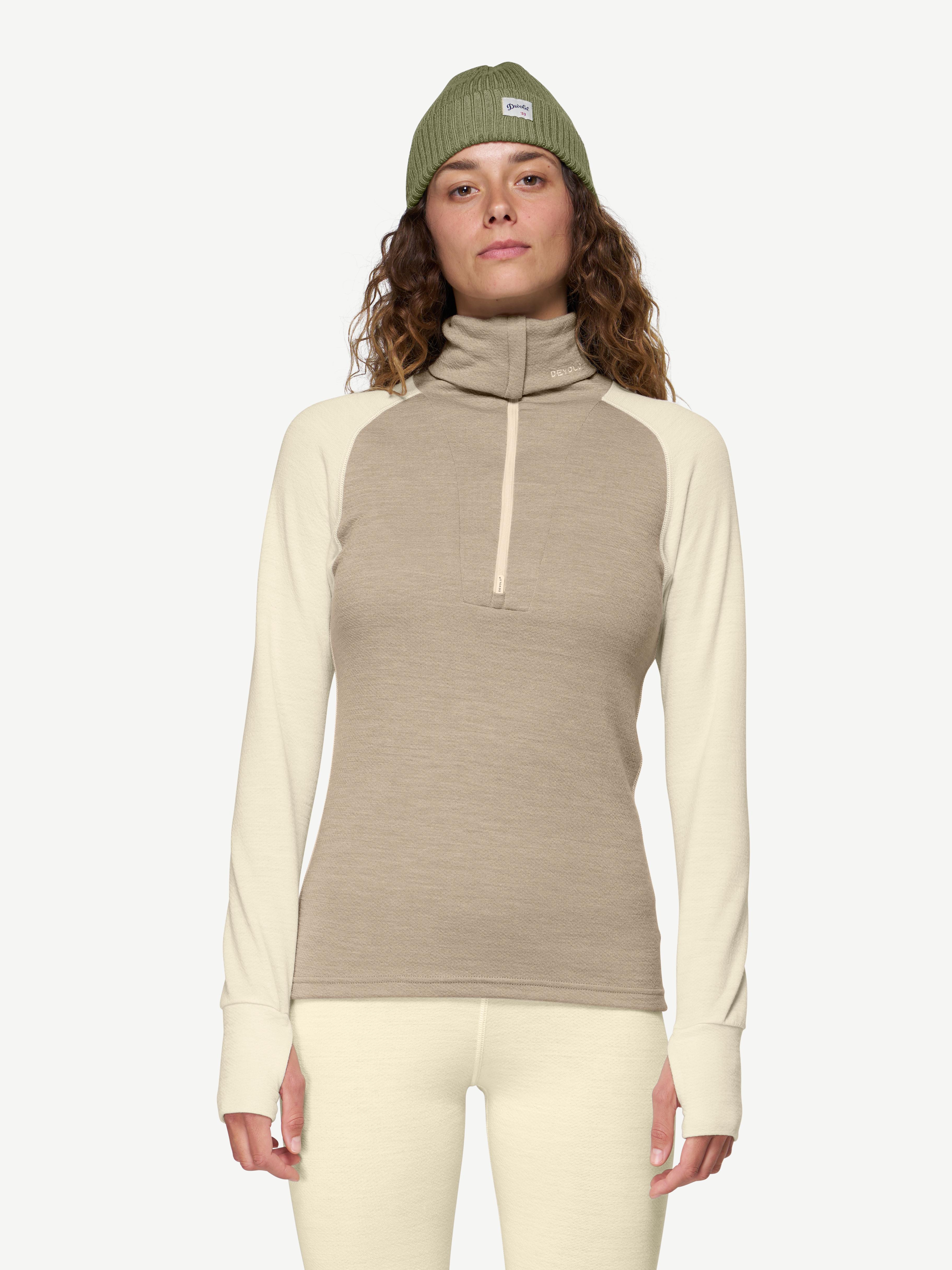 Expedition Merino Silk Zip Woman