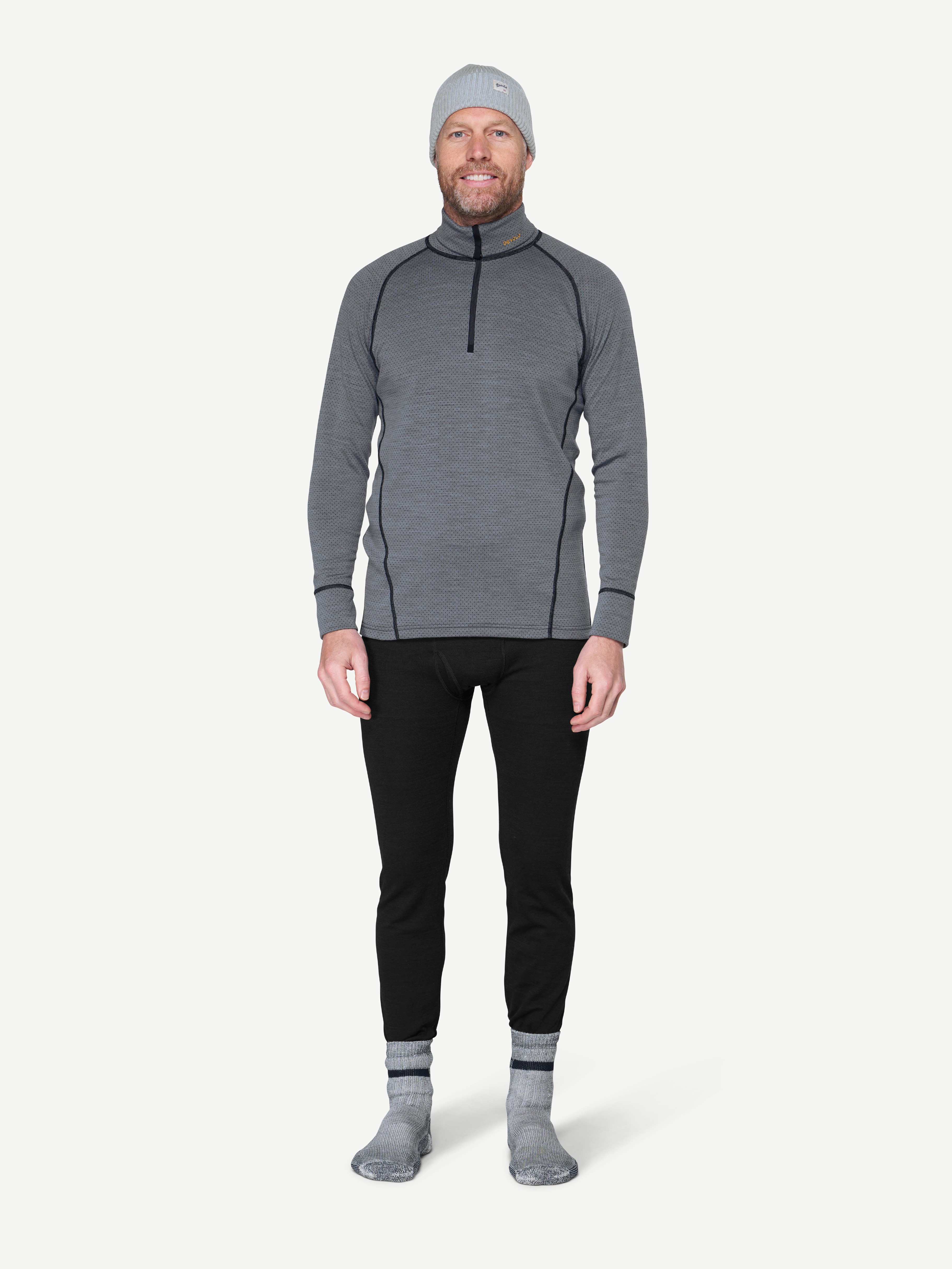Duo Active Merino 205 Zip Neck Man | Devold