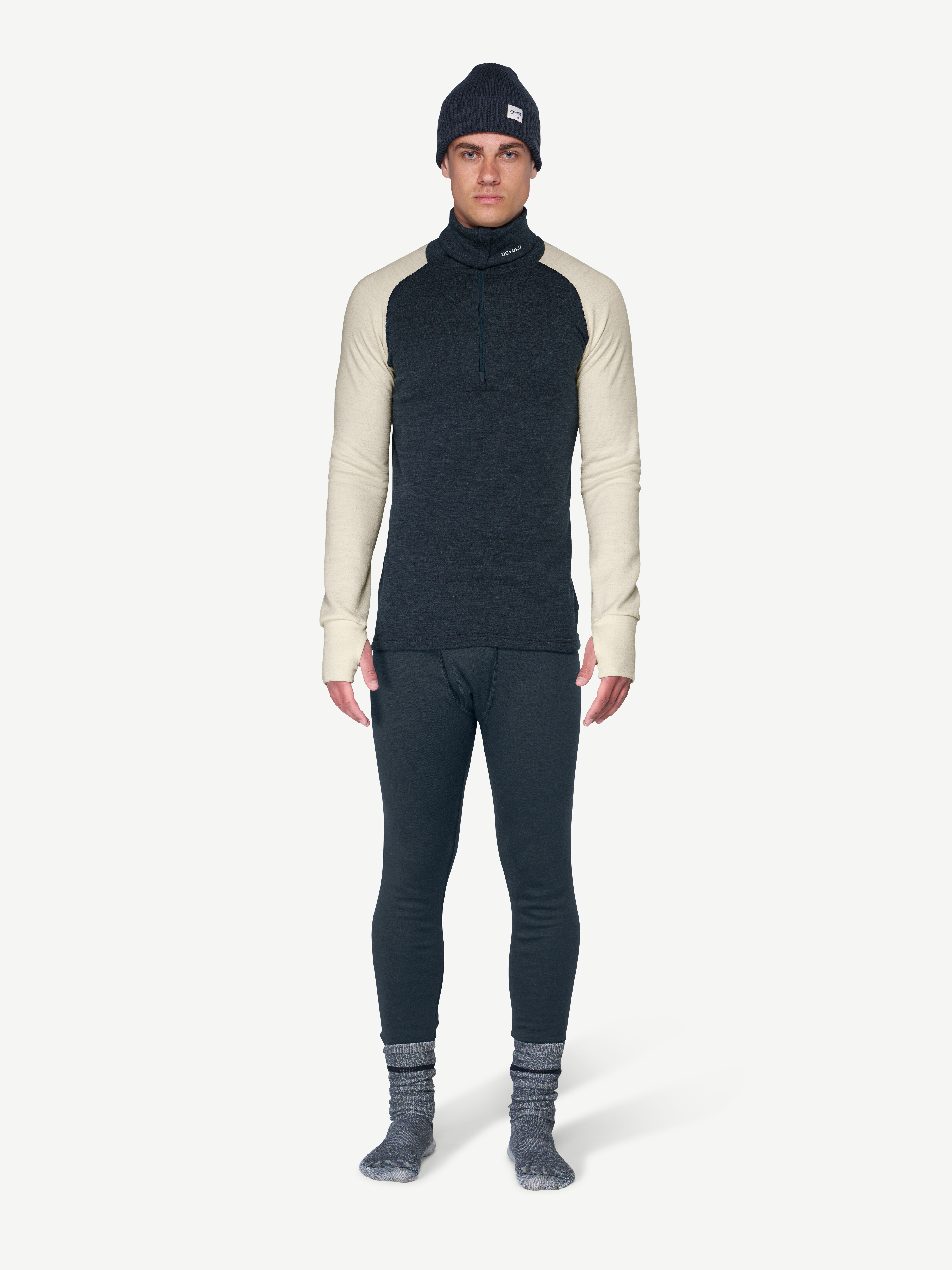 Expedition Merino Silk Zip Man