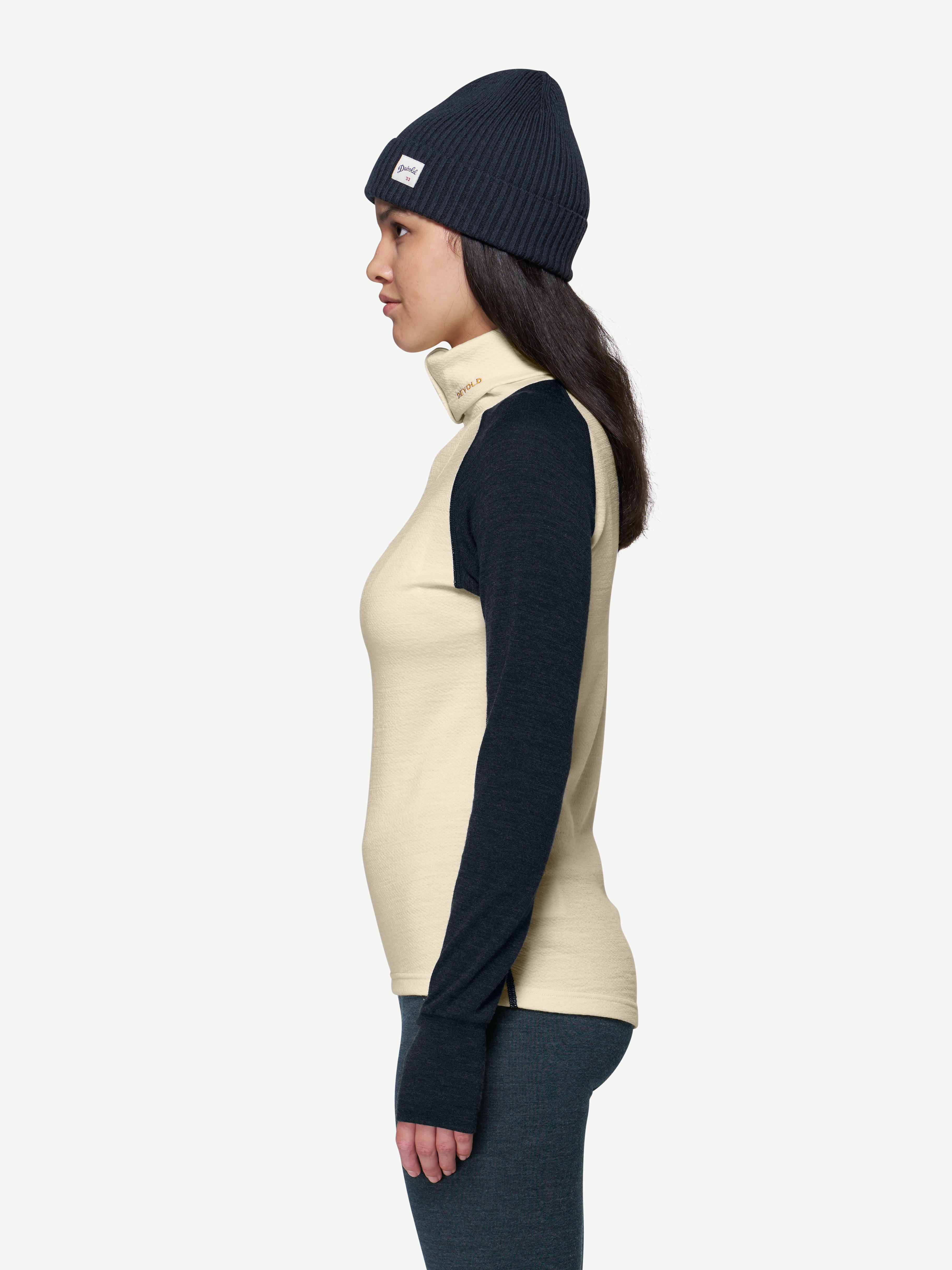 Expedition Merino Silk Zip Woman