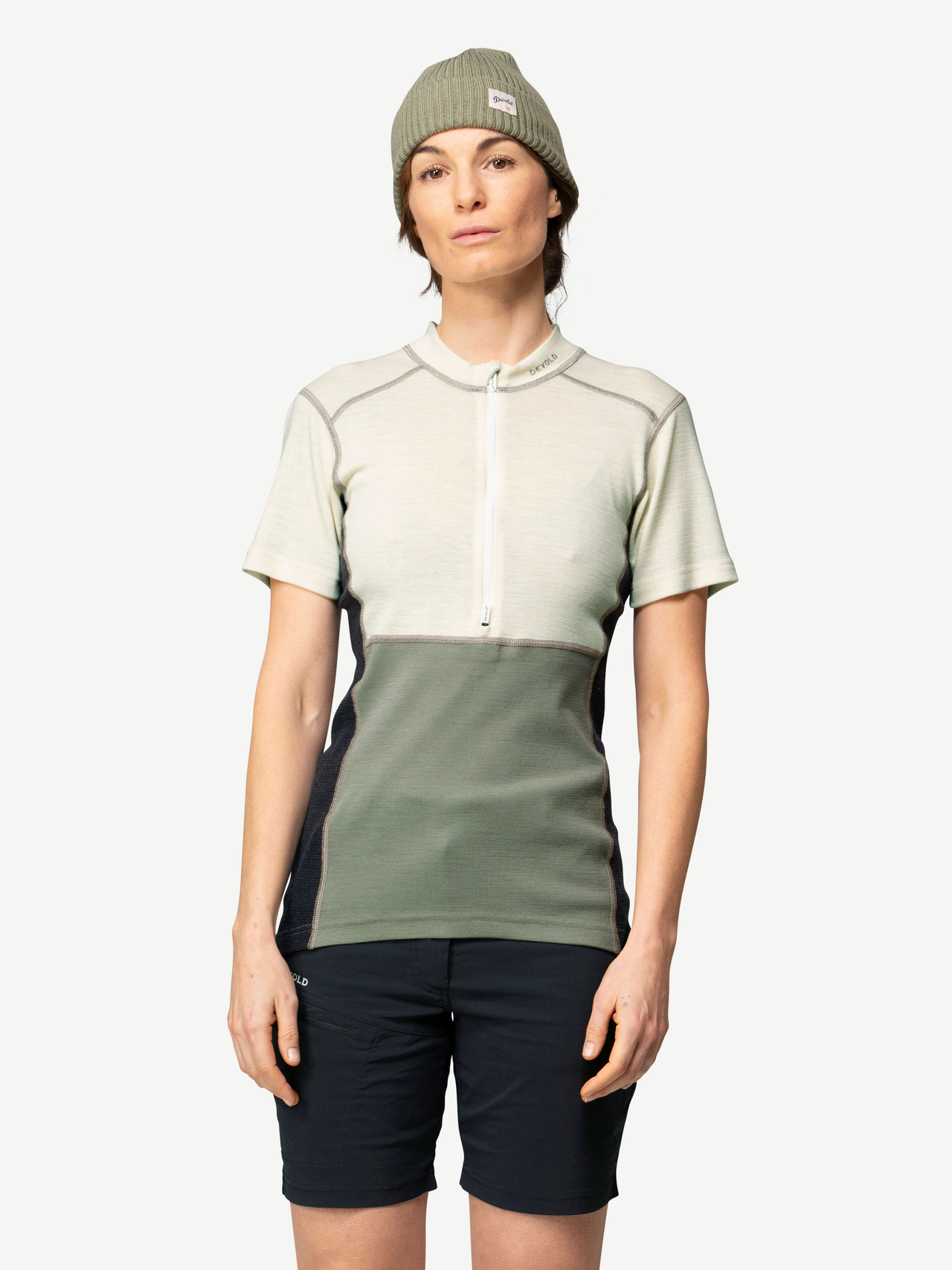 Lauparen Merino 190 Zip Tee Woman