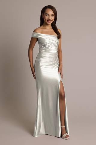 silver bridesmaid dresses amazon Silver Bridesmaid Dresses: Short & Long