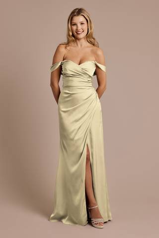 david's bridal champagne bridesmaid dress David's Bridal Champagne Bridesmaid Dresses