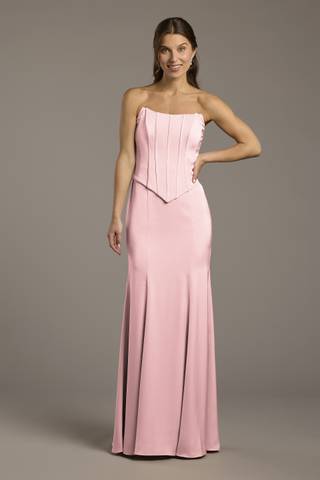 baby pink bridesmaid dresses Blush Pink Bridesmaid Strapless Bridesmaid Dresses Long Infinity Dress Blush Pink Bridesmaid Dress Canada Mermaid