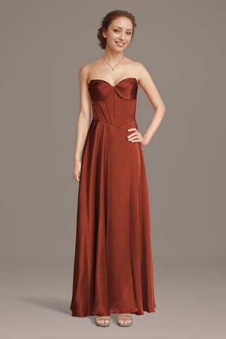 amazon orange bridesmaid dresses Customized Admirable Bridesmaid Dress Cheap Orange Bridesmaid Dresses  BRK015  SELINADRESS