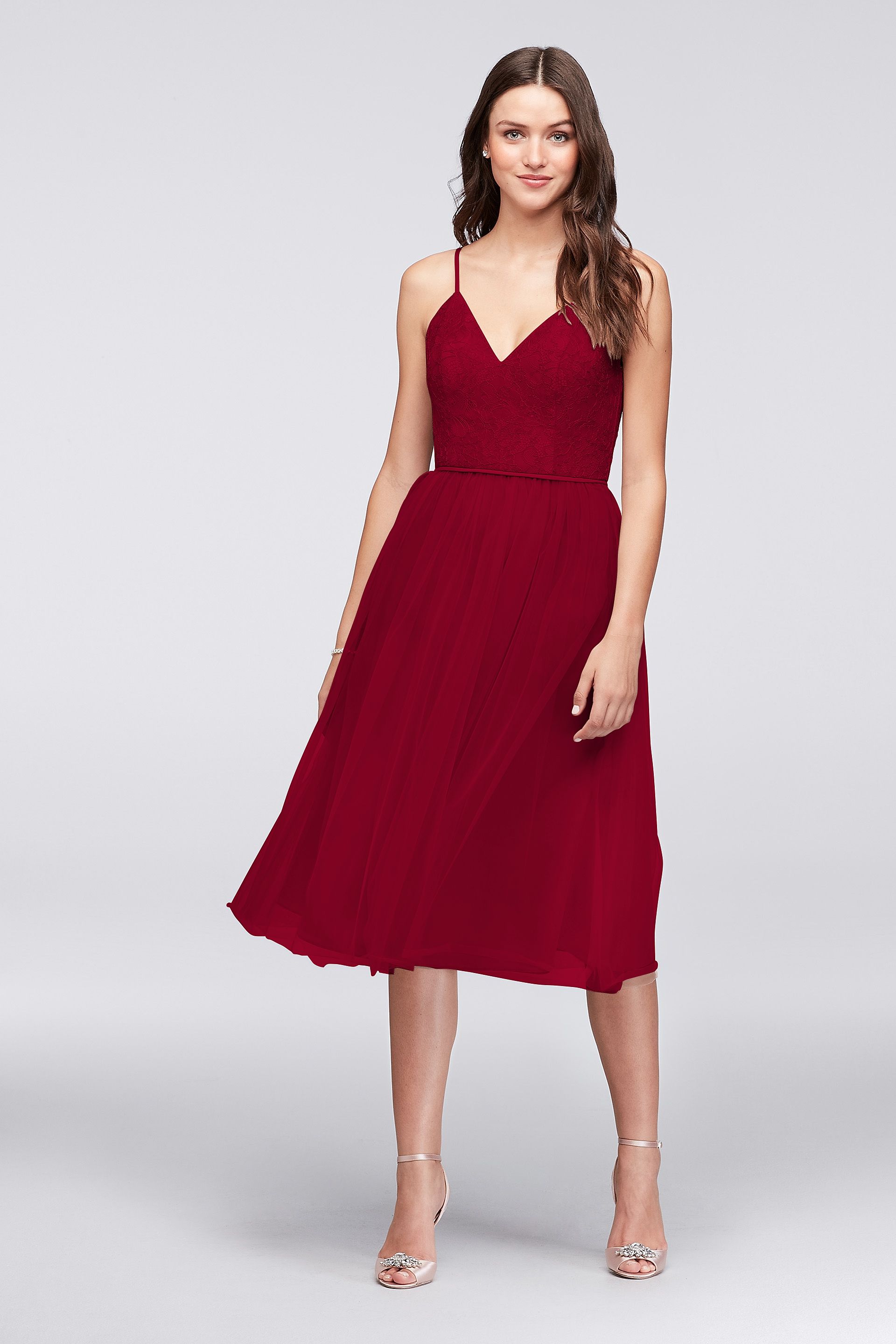 chantilly lace and tulle short bridesmaid dress Color:Jadeite Black Long Sleeve Velvet Made with delicate chantilly X Viscose