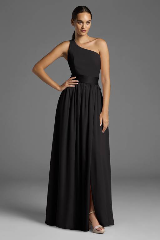 dark grey satin dress Charming Royal Blue Spaghetti Straps Prom Dresses with Side Slit – Musebridals Fuchsia Dresses Round Neck Cap Sleeves Size:28
