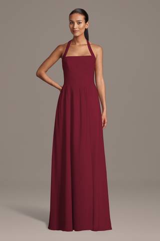bridesmaid dresses cranberry red Cranberry Red Bridesmaid Dresses