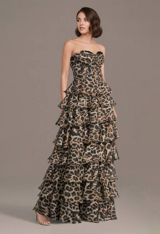 cheetah flowy dress Gorgeous Day Cheetah Print Dress