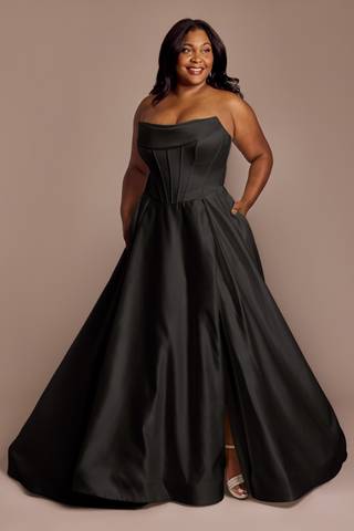 plus size elegant black wedding dresses Black Plus Size Wedding Dresses