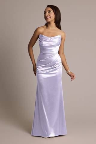 light purple satin bridesmaid dresses Bridesmaid Dresses In Lavender Best Bridesmaid Dresses Light Purple New Arrivals Lavender Bridesmaid Dresses Charming Look