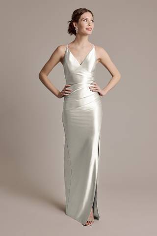 david's bridal silver prom dress David's Bridal Prom dress David's Bridal
