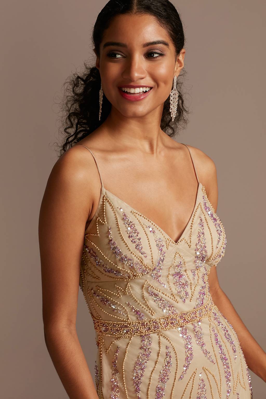 rose gold champagne quince dress Quinceanera 1628 Rose Gold / XSmall Graduation Ceremony Best Grad dark emerald green Dress Vintage inspired Vizcaya quinceanera COLOR:PINK SCARF FLORAL