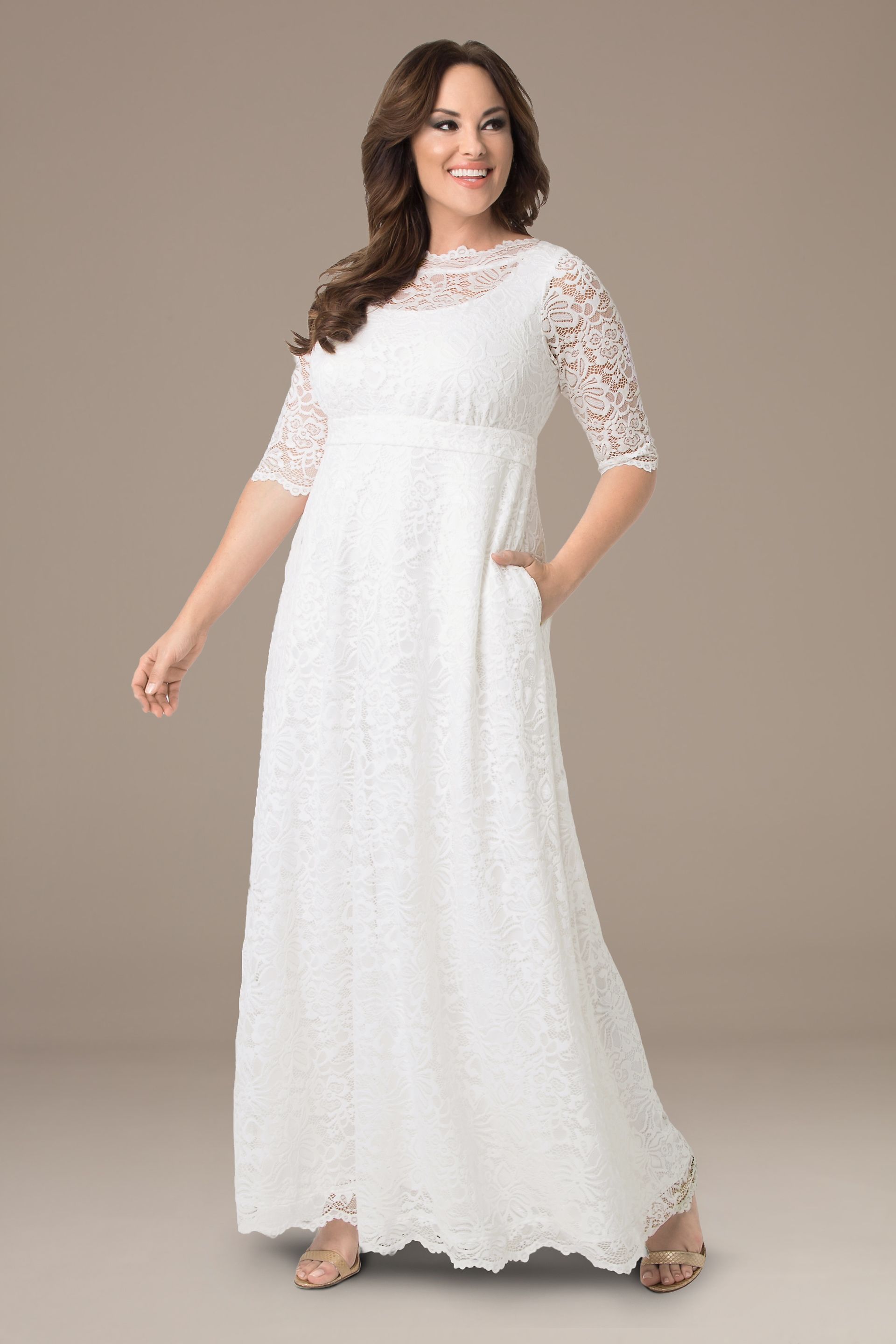Picture of Sweet Serenity Plus Size Wedding Gown
