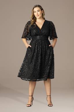 elegant dress for a wedding guest Pleated Silk-Like V-Neck Ankle Length Special Events COCOMELODY CG0350 Women's Flora Gingham Dress Q2f day comfort Color:Topaz
