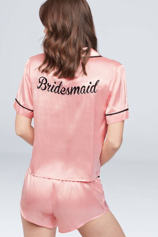 bridesmaid pajama shirt dress Where To Shop For Matching Pajamas For Bridesmaids
