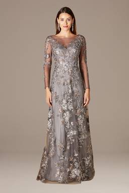 loveable gold lace maxi dress in grey loveable gold lace maxi dress in grey Navy La Femme