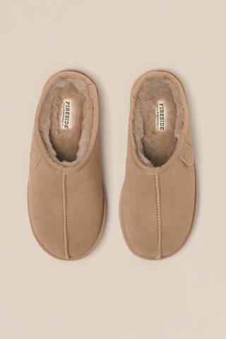 Picture of Greta Genuine Shearling Clogs
