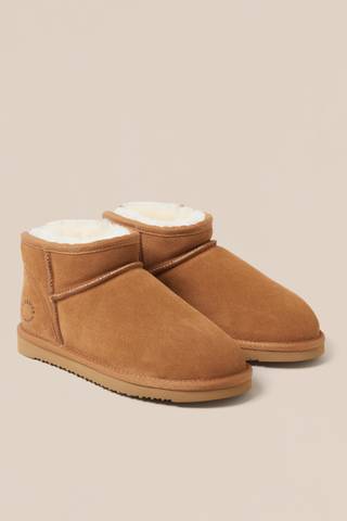 Picture of Riverland Genuine Shearling Micro Booties