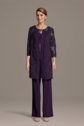 Picture of Ribbon Soutache Pantsuit