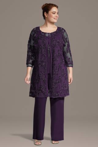 Picture of Ribbon Soutache Pantsuit